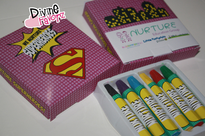 Crayons With Personalized Box - Click Image to Close